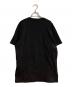 PRADA (プラダ) トライアングルロゴ プリントTシャツ ブラック サイズ:XL：40000円