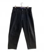 Levi's SILVER TABリーバイス シルバータブ）の古着「バギーデニムパンツ」｜ブラック