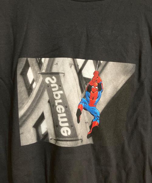 SUPREME（シュプリーム）Supreme (シュプリーム) MARVEL (マーベル) Spider-Man Tee ブラック サイズ:ＸXLの古着・服飾アイテム
