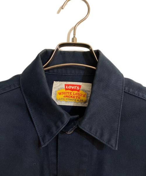 WHITE LEVI'S（ホワイトリーバイス）WHITE LEVI'S (ホワイトリーバイス) ピケジャケット ネイビー サイズ:40の古着・服飾アイテム