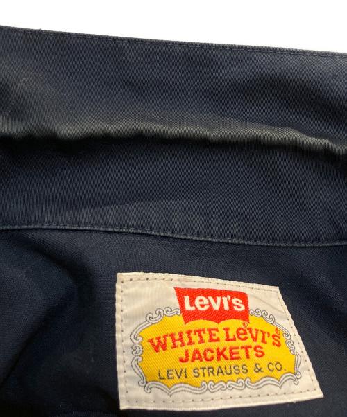 WHITE LEVI'S（ホワイトリーバイス）WHITE LEVI'S (ホワイトリーバイス) ピケジャケット ネイビー サイズ:40の古着・服飾アイテム