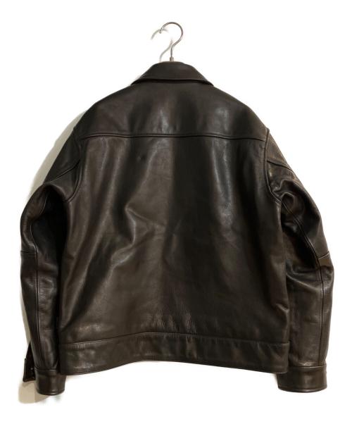 NEIGHBORHOOD（ネイバーフッド）NEIGHBORHOOD (ネイバーフッド) 26SS LEATHER SPORTS JACKET ブラック サイズ:Mの古着・服飾アイテム