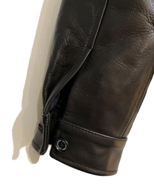 NEIGHBORHOOD（ネイバーフッド）NEIGHBORHOOD (ネイバーフッド) 26SS LEATHER SPORTS JACKET ブラック サイズ:Mの古着・服飾アイテム