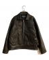 NEIGHBORHOOD（ネイバーフッド）の古着「26SS LEATHER SPORTS JACKET」｜ブラック