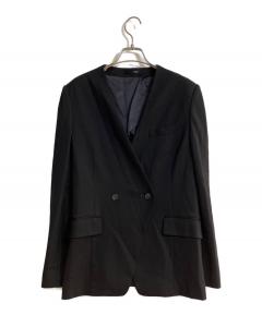 中古・古着通販】CELINE (セリーヌ) ヘリンボーンテーラードジャケット