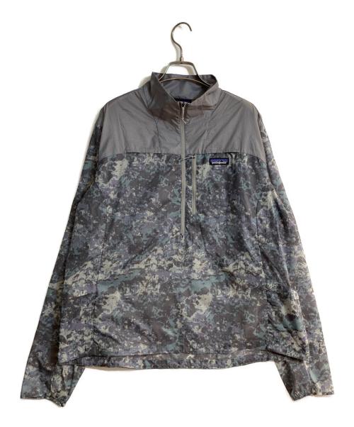 Patagonia（パタゴニア）Patagonia (パタゴニア) ウィメンズ・フーディニ・スタッシュ・1/2ジップ・プルオーバー グレー サイズ:Ｌの古着・服飾アイテム
