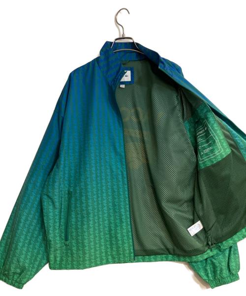 LACOSTE（ラコステ）LACOSTE (ラコステ) バックプリントモノグラムトラックジャケット グリーン サイズ:SMの古着・服飾アイテム