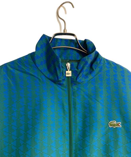 LACOSTE（ラコステ）LACOSTE (ラコステ) バックプリントモノグラムトラックジャケット グリーン サイズ:SMの古着・服飾アイテム