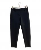 BRIEFINGブリーフィング）の古着「WOMEN'S 3D LOGO SLIM PANTS」｜ブラック