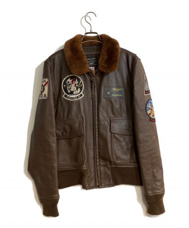 中古・古着通販】AVIREX (アヴィレックス) G-1 山羊革 フライト