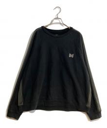 Needles×LHP（ニードルズ×エルエイチピー）の古着「別注クルーネックスウェット」｜ブラック