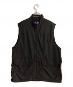 THE NORTHFACE PURPLELABELザ・ノースフェイス パープルレーベル）の古着「PERTEX UNLIMITED Mountain Wind Vest」｜ブラック