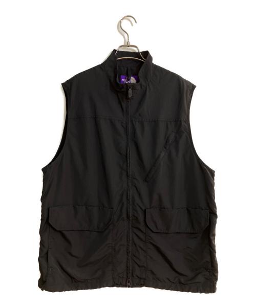 THE NORTHFACE PURPLELABEL（ザ・ノースフェイス パープルレーベル）THE NORTHFACE PURPLELABEL (ザ・ノースフェイス パープルレーベル) PERTEX UNLIMITED Mountain Wind Vest ブラック サイズ:Ｌの古着・服飾アイテム