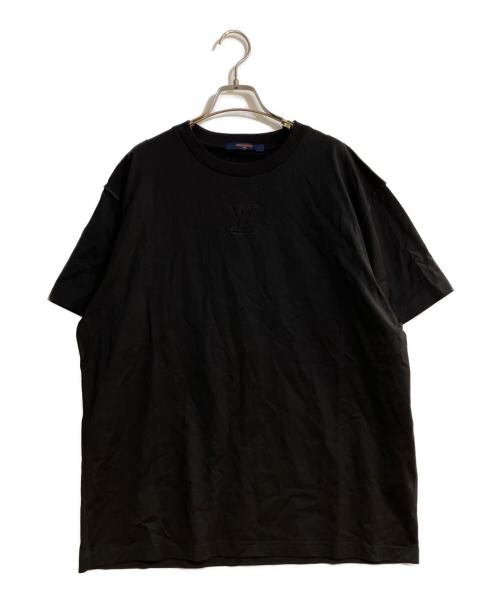 LOUIS VUITTON（ルイ ヴィトン）LOUIS VUITTON (ルイ ヴィトン) エンボスLVTシャツ ブラック サイズ:Ｌの古着・服飾アイテム