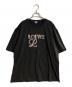 LOEWE（ロエベ）の古着「アナグラムエンブロイダリーTシャツ」｜ブラック