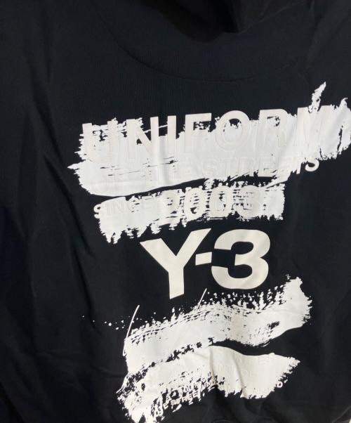 Y-3（ワイスリー）Y-3 (ワイスリー) U GFX HOODIE ブラック サイズ:Ｌの古着・服飾アイテム