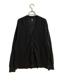 BATONER（バトナ―）の古着「HEMP CARDIGAN/ヘンプ カーディガン」｜ブラック