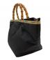 LeSportsac (レスポートサック) MEDIUM BAMBOO TOTE 2 ブラックインク ブラック：13000円