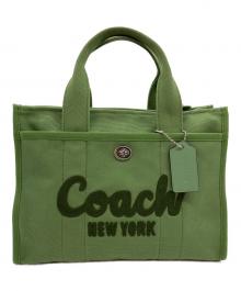 COACH（コーチ）の古着「カーゴトート」｜グリーン