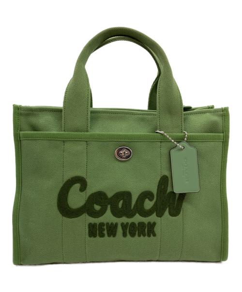 COACH（コーチ）COACH (コーチ) カーゴトート グリーンの古着・服飾アイテム