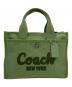 COACH（コーチ）の古着「カーゴトート」｜グリーン
