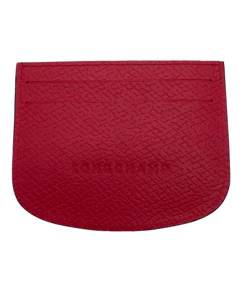 LONGINES（ロンジン）LONGINES (ロンジン) エピュレカードホルダー ショッキングピンクの古着・服飾アイテム