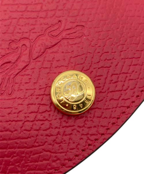 LONGINES（ロンジン）LONGINES (ロンジン) エピュレカードホルダー ショッキングピンクの古着・服飾アイテム