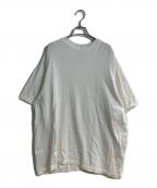 Yonetomiヨネトミ）の古着「LIGHT WAVE COTTON KNIT TEE」｜ホワイト