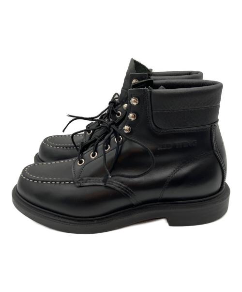 RED WING（レッドウィング）RED WING (レッドウィング) SuperSole® 6-inch Moc ブラック サイズ:SIZE 9Eの古着・服飾アイテム