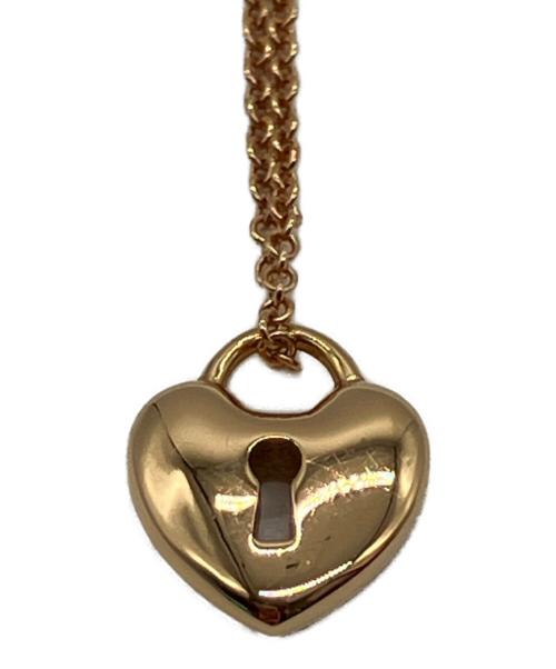 TIFFANY & Co.（ティファニー）TIFFANY & Co. (ティファニー) AU750 ハートロックネックレスの古着・服飾アイテム