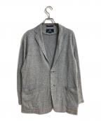 Aquascutumアクアスキュータム）の古着「COTTON JERSY JACKET」｜グレー
