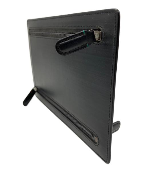 dunhill（ダンヒル）dunhill (ダンヒル) レザートラベルケース ブラックの古着・服飾アイテム
