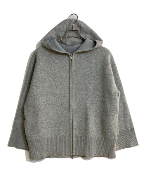 theory luxe（セオリーリュクス）theory luxe (セオリーリュクス) Morbi Josie Cardigan グレー サイズ:Mの古着・服飾アイテム