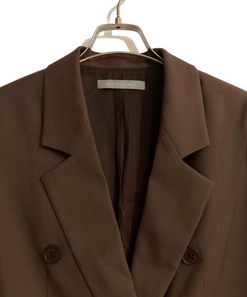 theory luxe（セオリーリュクス）theory luxe (セオリーリュクス) Hansen - Suave Saxony ブラウン サイズ:Mの古着・服飾アイテム