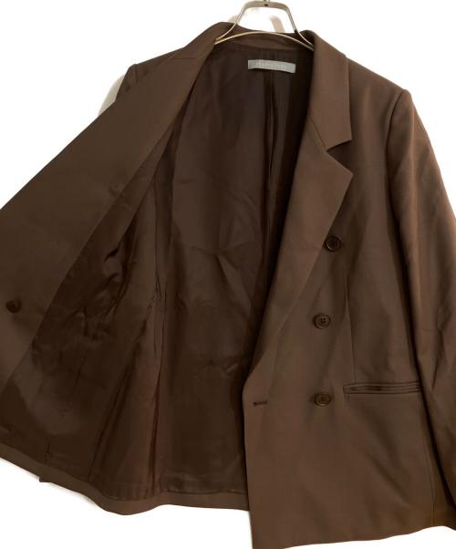 theory luxe（セオリーリュクス）theory luxe (セオリーリュクス) Hansen - Suave Saxony ブラウン サイズ:Mの古着・服飾アイテム