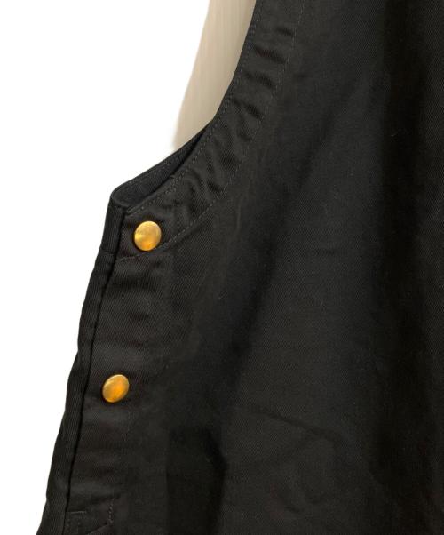 JOHNBULL（ジョンブル）JOHNBULL (ジョンブル) 別注Fermerサロペット ブラック サイズ:FREE 未使用品の古着・服飾アイテム