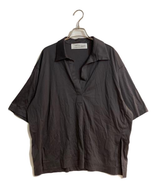 CHAOS（カオス）Chaos (カオス) サマーレダール ショートスリーブ スキッパー シャツ グレー サイズ:FREEの古着・服飾アイテム