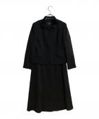 LANVIN NOIRランバン ノワール）の古着「フォーマルワンピースセットアップスーツ」｜ブラック
