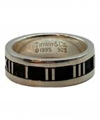 TIFFANY & Co.ティファニー）の古着「アトラスリング」｜シルバー×ブラック