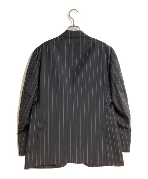 Hilton（ヒルトン）Hilton (ヒルトン) ストライプセットアップスーツ グレー サイズ:AB6の古着・服飾アイテム