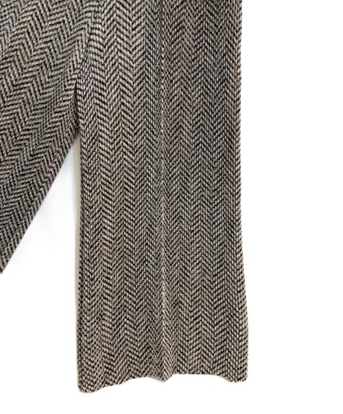 SPECCHIO（スペッチオ）SPECCHIO (スペッチオ) シャトル センターライン ストレートワイドパンツ ベージュ サイズ:40の古着・服飾アイテム