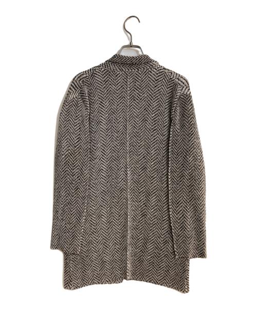 SPECCHIO（スペッチオ）SPECCHIO (スペッチオ) シャトルプリーツ ピークドラペル テーラードジャケット ベージュ サイズ:40の古着・服飾アイテム