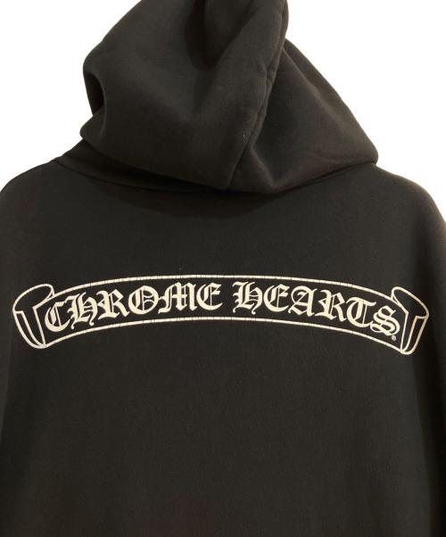 CHROME HEARTS（クロムハーツ）CHROME HEARTS (クロムハーツ) MULTCOL CEM CRS HD PLVR / マルチカラーセメタリークロスプルオーバーパーカー ブラック サイズ:Mの古着・服飾アイテム