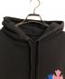 中古・古着 CHROME HEARTS (クロムハーツ) MULTCOL CEM CRS HD PLVR / マルチカラーセメタリークロスプルオーバーパーカー ブラック サイズ:M：170000円