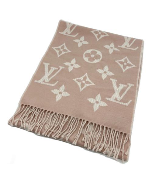 LOUIS VUITTON（ルイ ヴィトン）LOUIS VUITTON (ルイ ヴィトン) エシャルプ・シンプリーLV ピンクの古着・服飾アイテム