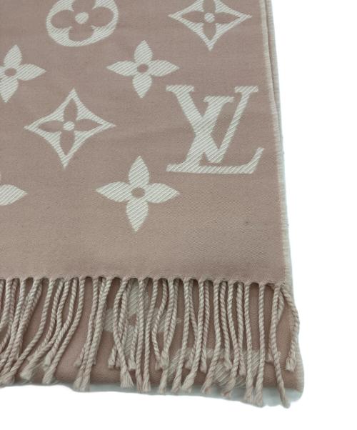 LOUIS VUITTON（ルイ ヴィトン）LOUIS VUITTON (ルイ ヴィトン) エシャルプ・シンプリーLV ピンクの古着・服飾アイテム