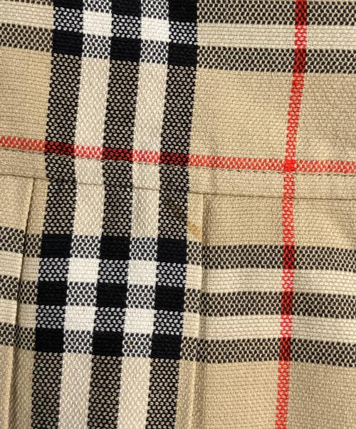 BURBERRY（バーバリー）BURBERRY (バーバリー) ヴィンテージチェック スカート ベージュ サイズ:UK 2の古着・服飾アイテム