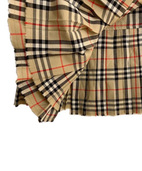 BURBERRY（バーバリー）BURBERRY (バーバリー) ヴィンテージチェック スカート ベージュ サイズ:UK 2の古着・服飾アイテム