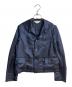 COMME des GARCONS GIRL（コムデギャルソンガール）の古着「24AW ナイロンテーラードジャケット」｜ネイビー