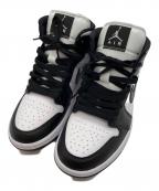 NIKEナイキ）の古着「Air Jordan 1 Mid "Black/White"」｜ホワイト×ブラック